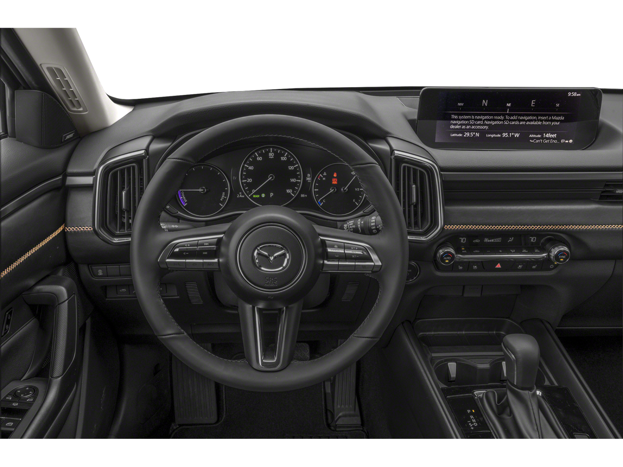 2025 Mazda Mazda CX-50 Hybrid Premium Plus AWD w/ Red Leather