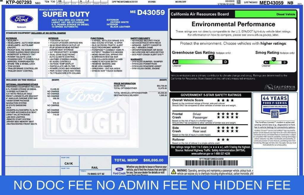 2021 Ford Super Duty F-250 SRW XL