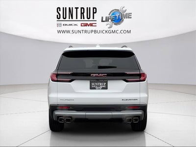 2025 GMC Acadia Elevation