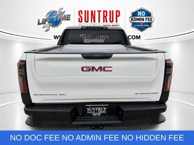 2026 GMC Sierra EV Elevation Standard Range