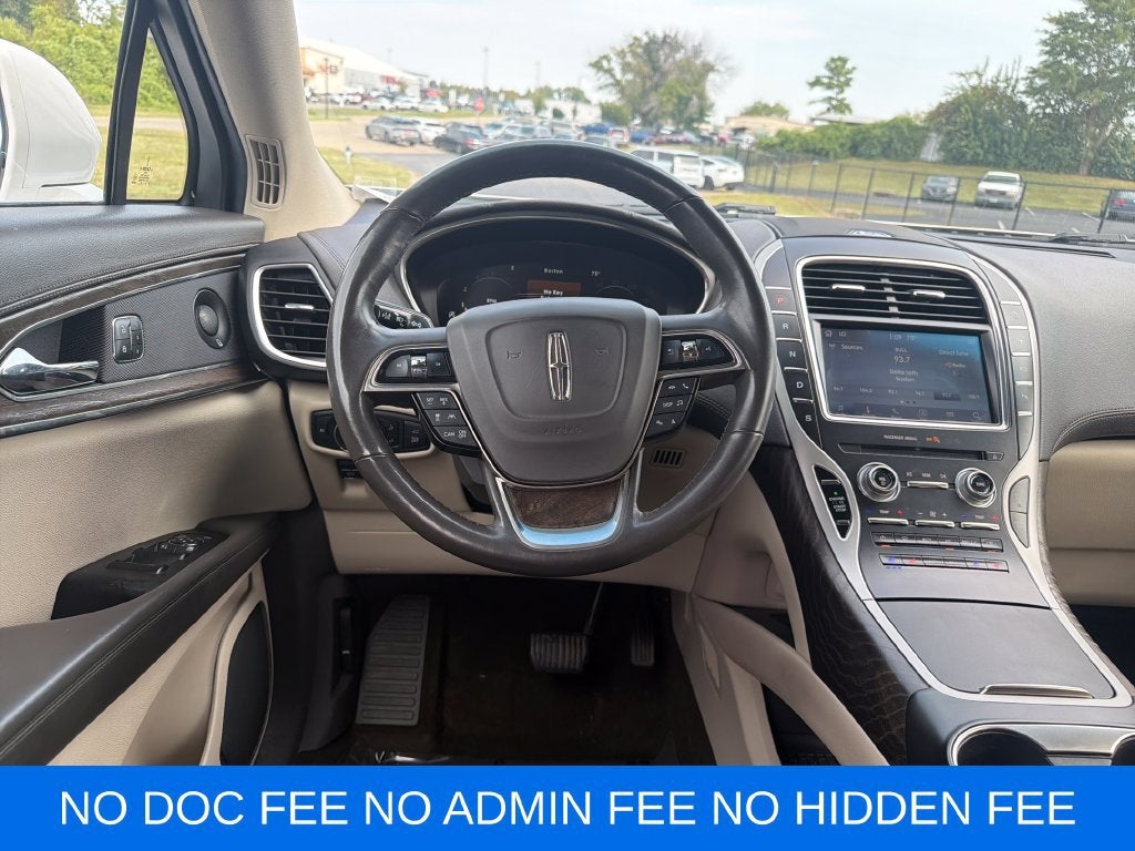 2019 Lincoln Nautilus Reserve