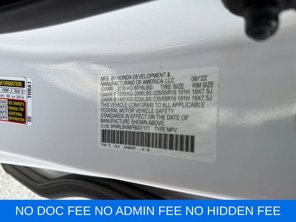 2023 Honda Odyssey Elite