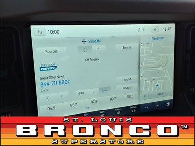 2022 Ford Bronco Wildtrak