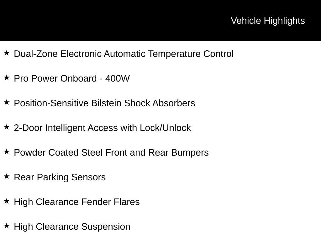 2026 Ford Bronco Big Bend