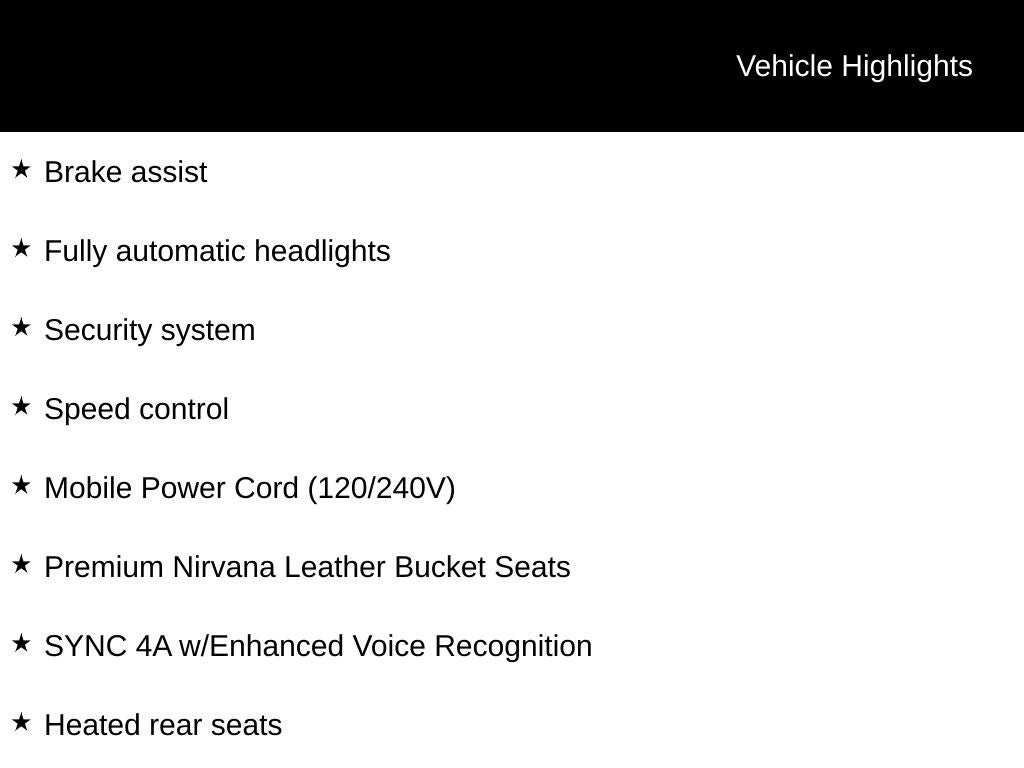 2025 Ford F-150 Lightning Platinum