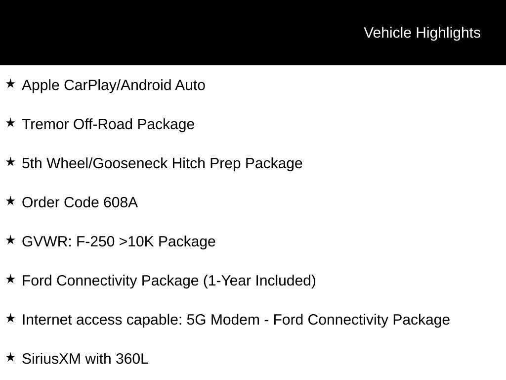 2026 Ford F-250SD Lariat