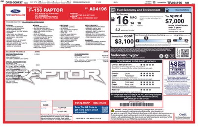2026 Ford F-150 Raptor