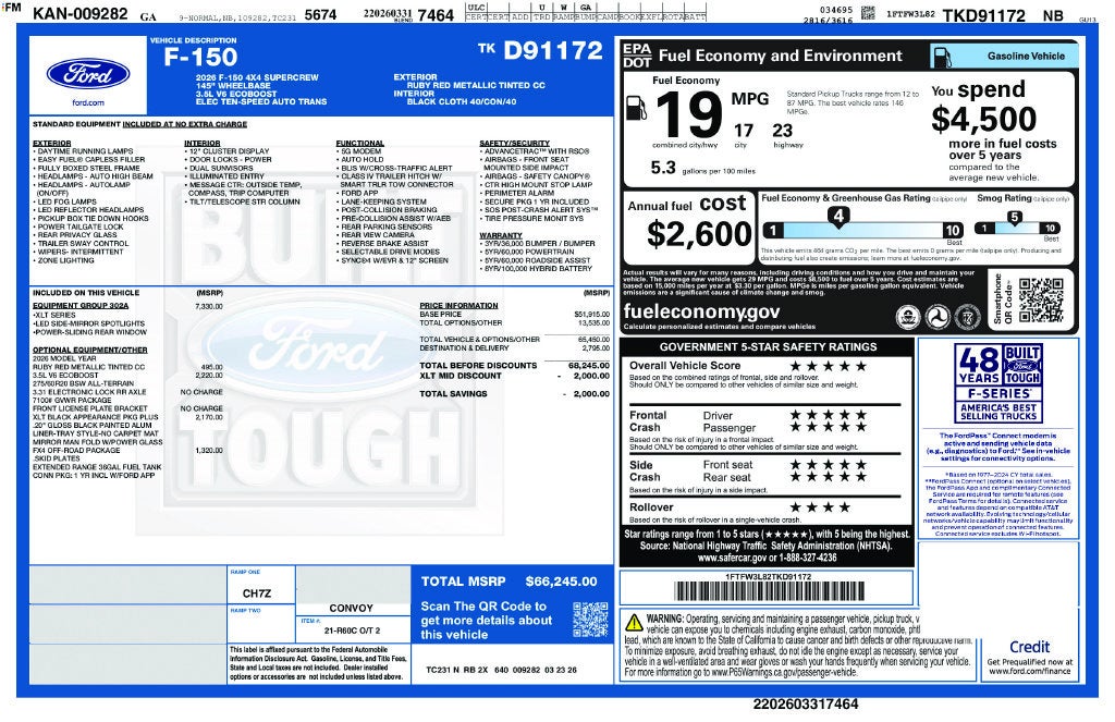 2026 Ford F-150 XLT