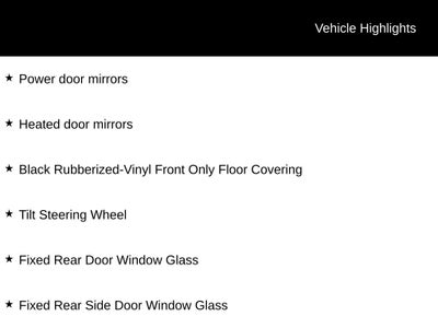 2024 GMC Savana 2500 Work Van