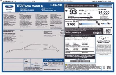2021 Ford Mustang Mach-E Select