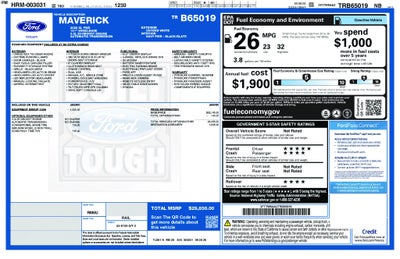 2026 Ford Maverick XL