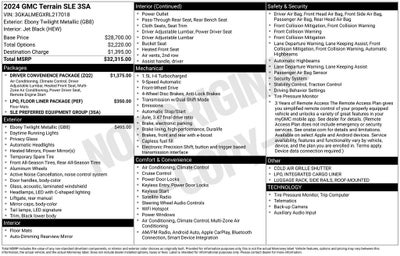 2024 GMC Terrain SLE