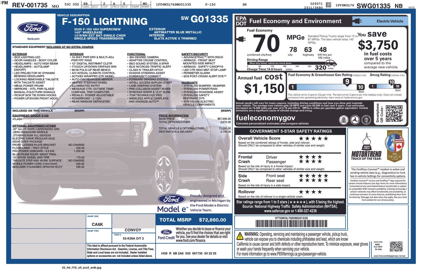 2025 Ford F-150 Lightning Flash