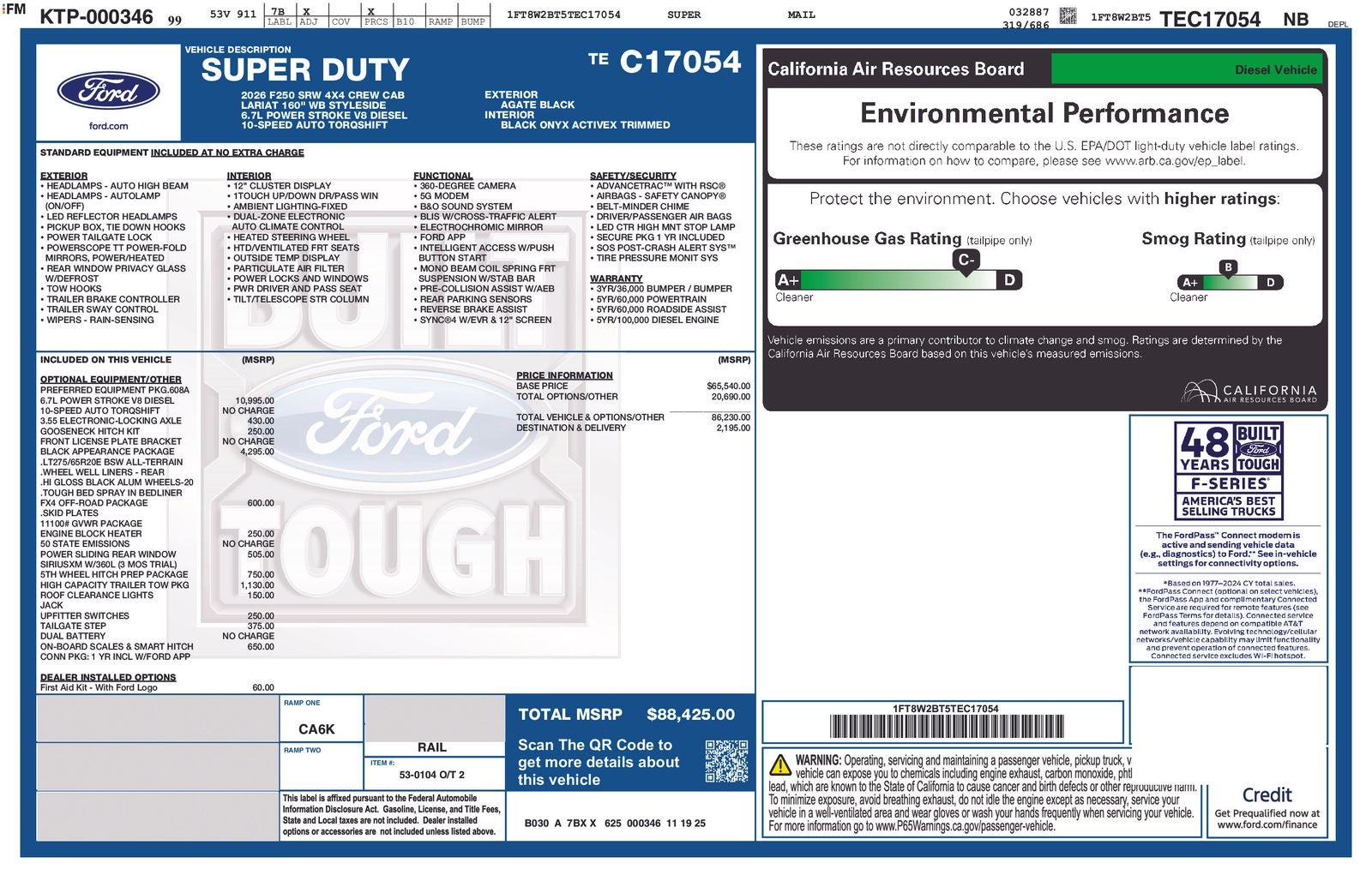 2026 Ford F-250 Super Duty Lariat - Photo 10