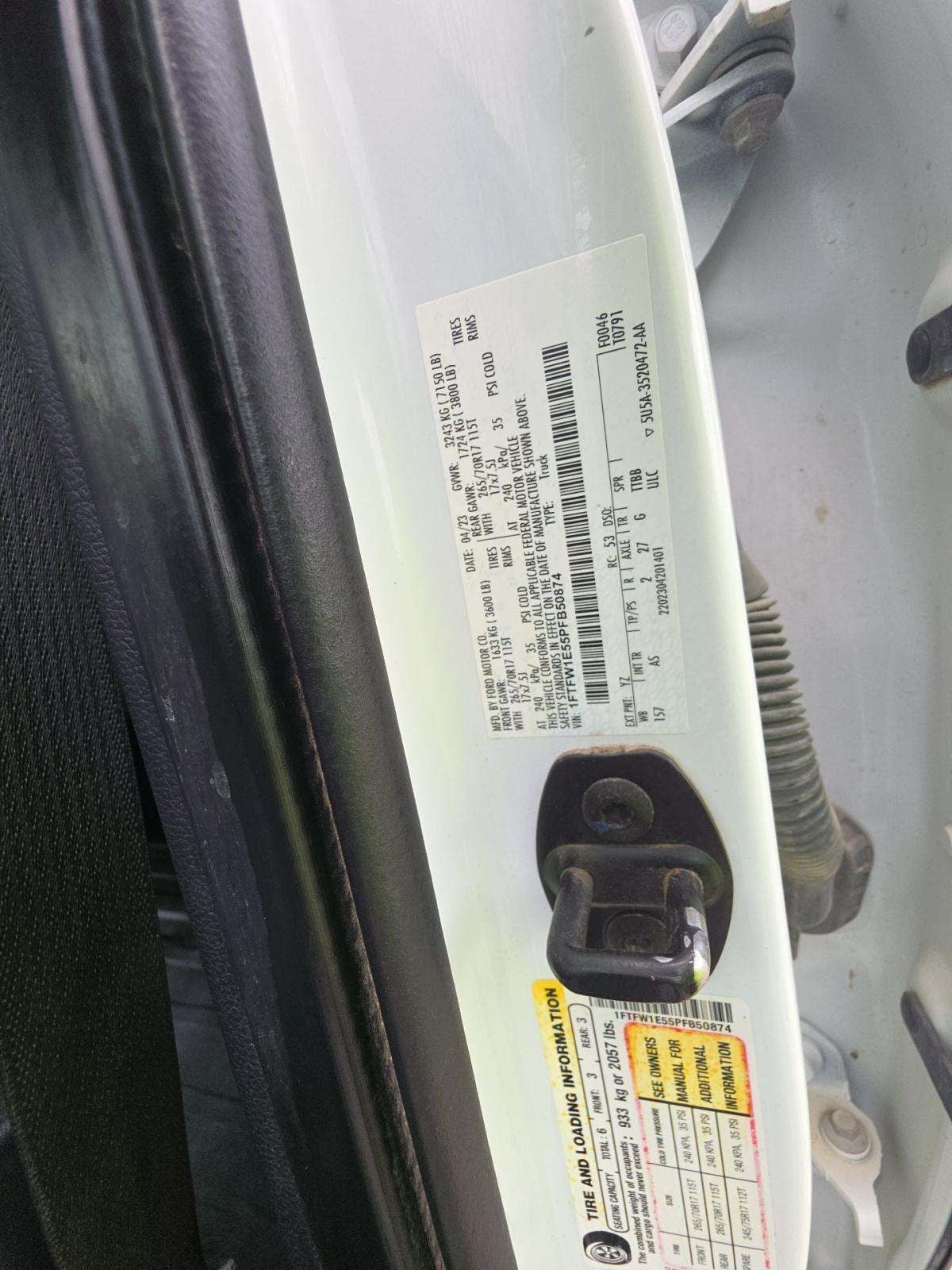 2023 Ford F-150 XL 4X4 Supercrew