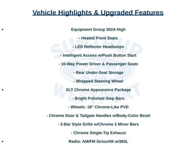 2023 Ford F-150 XLT 4X4 SUPERCREW