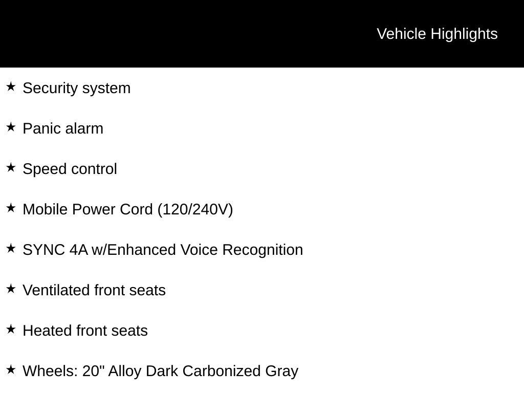 2023 Ford F-150 Lightning Lariat