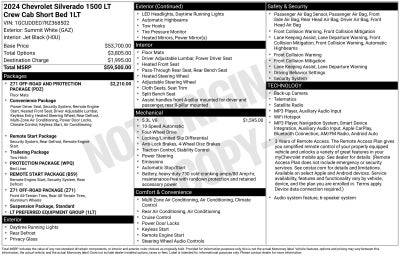 2024 Chevrolet Silverado 1500 LT