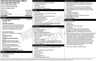 2024 Chevrolet Silverado 1500 LT LT1