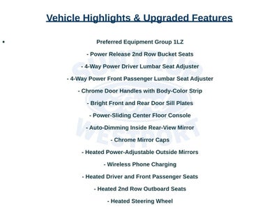 2025 Chevrolet Suburban Premier 1LZ