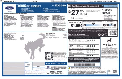 2025 Ford Bronco Sport Big Bend 4WD