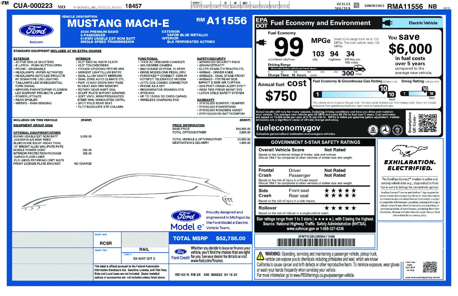 2024 Ford Mustang Mach-E Premium