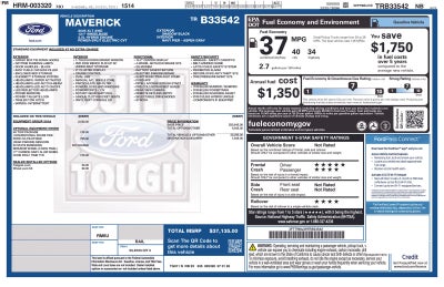 2026 Ford Maverick XLT Hybrid