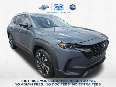 2025 Mazda Mazda CX-50 Hybrid Premium Plus AWD w/ Red Leather