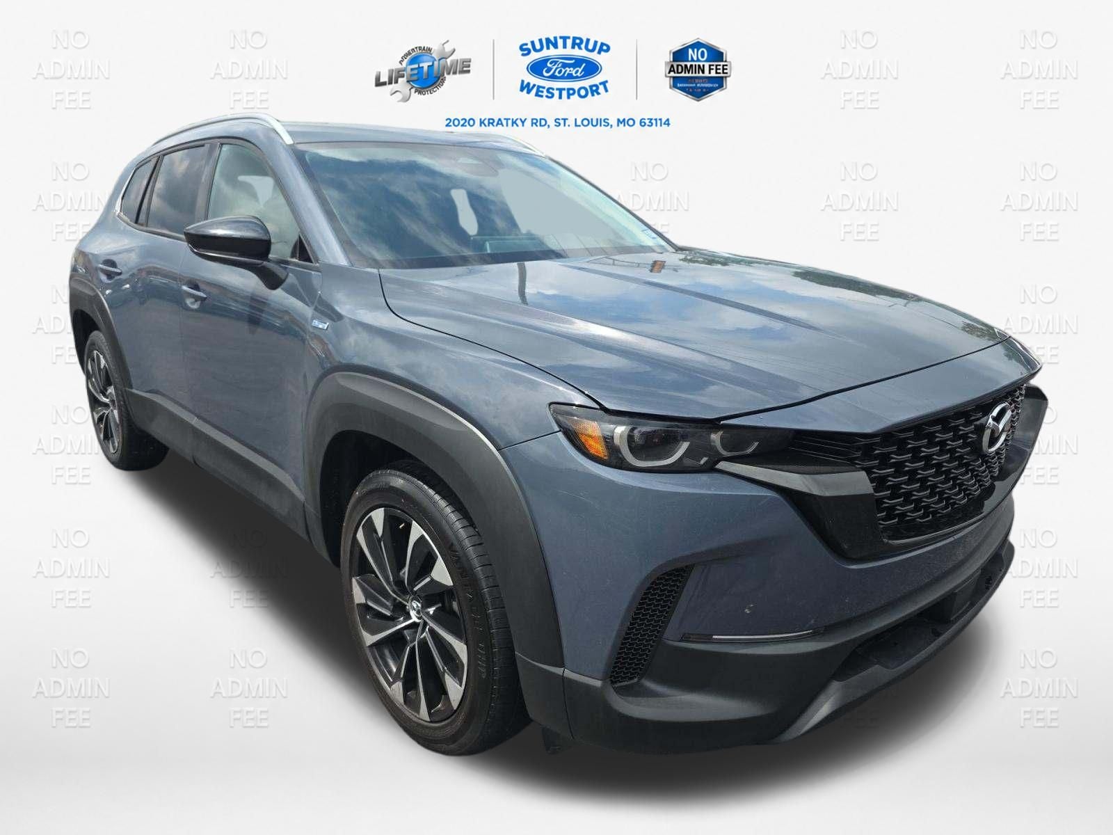 2025 Mazda Mazda CX-50 Hybrid Premium Plus AWD w/ Red Leather