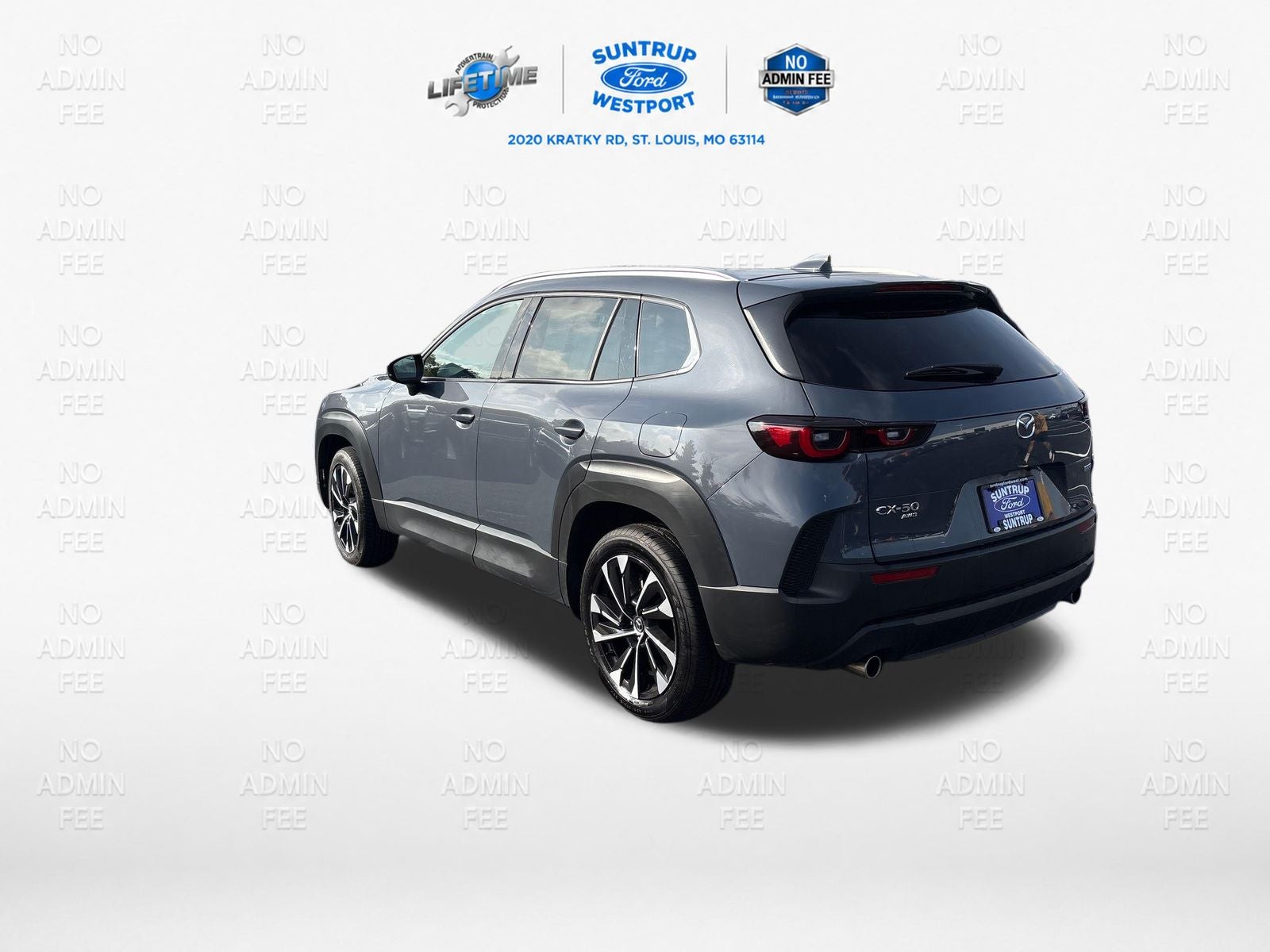 2025 Mazda Mazda CX-50 Hybrid Premium Plus AWD w/ Red Leather