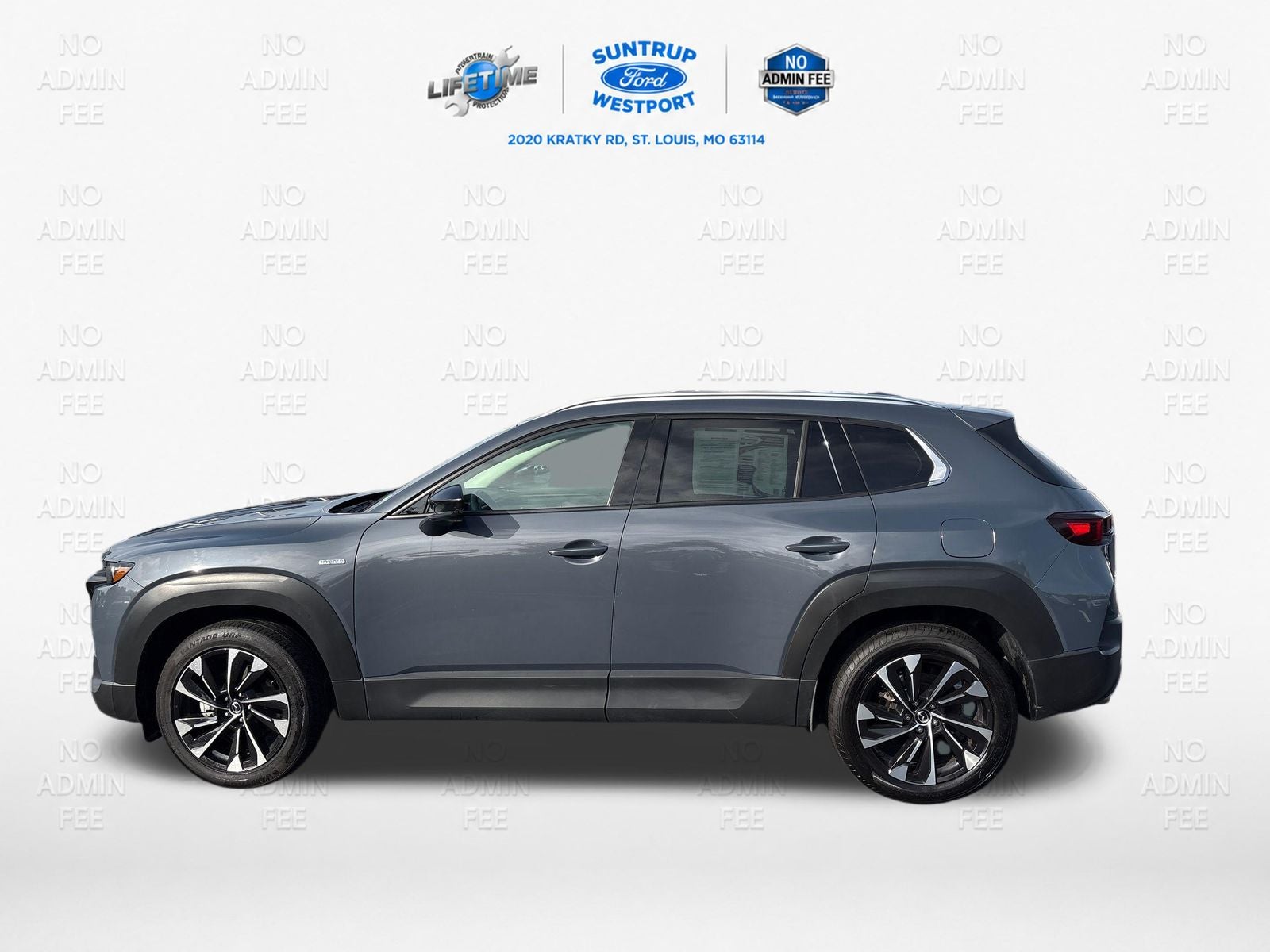 2025 Mazda Mazda CX-50 Hybrid Premium Plus AWD w/ Red Leather