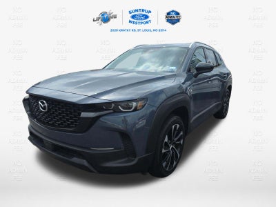 2025 Mazda Mazda CX-50 Hybrid Premium Plus AWD w/ Red Leather