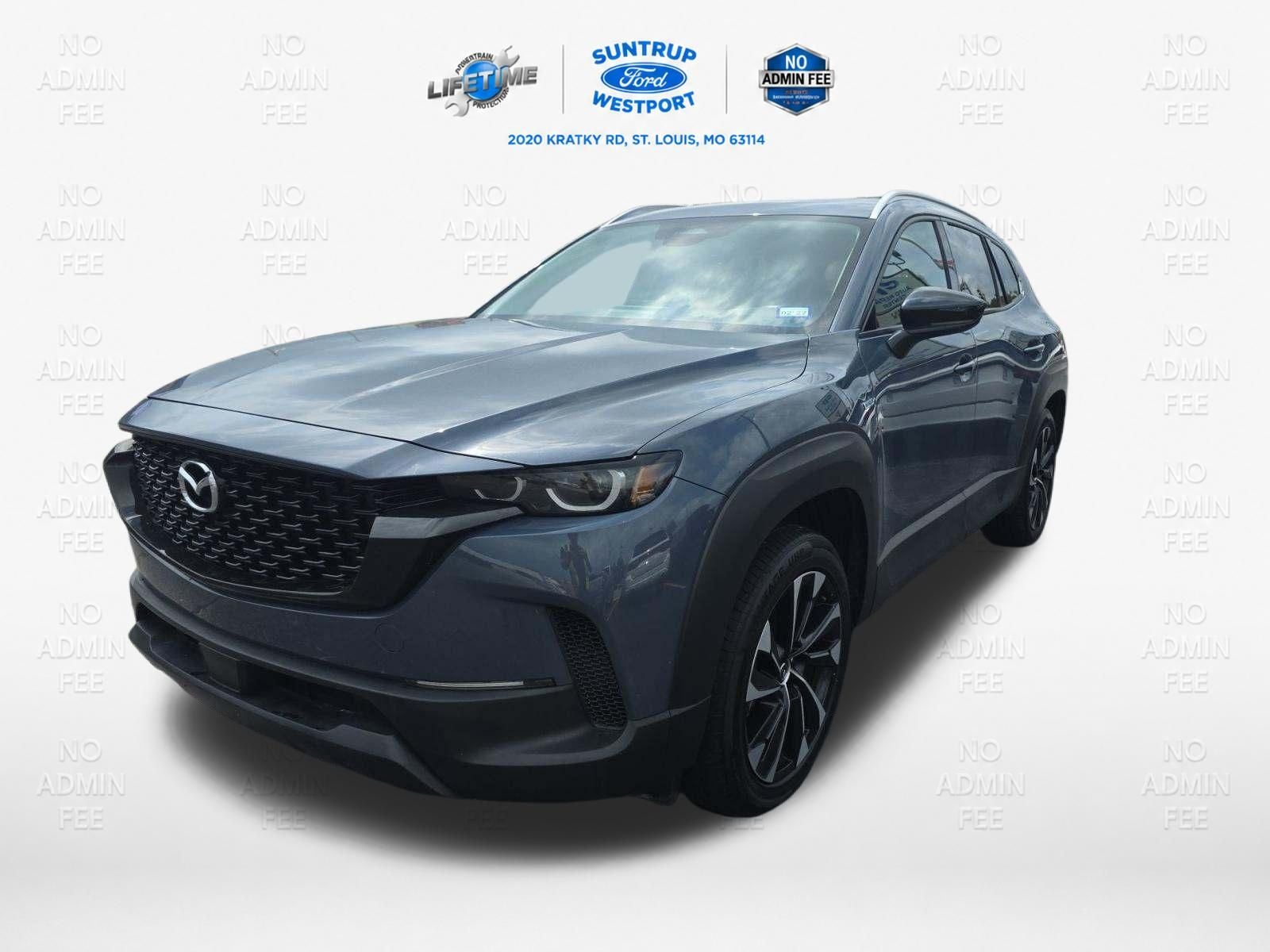 2025 Mazda Mazda CX-50 Hybrid Premium Plus AWD w/ Red Leather