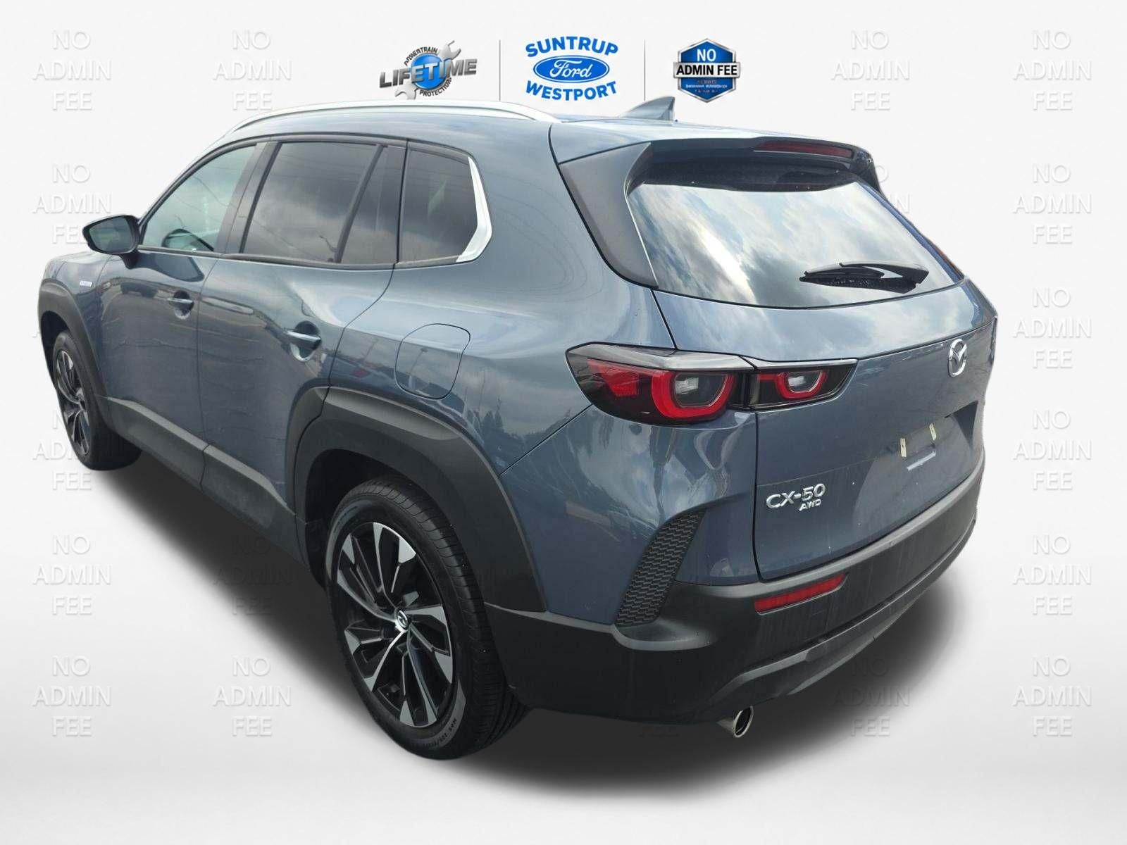 2025 Mazda Mazda CX-50 Hybrid Premium Plus AWD w/ Red Leather