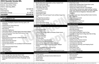 2024 Hyundai Sonata SEL