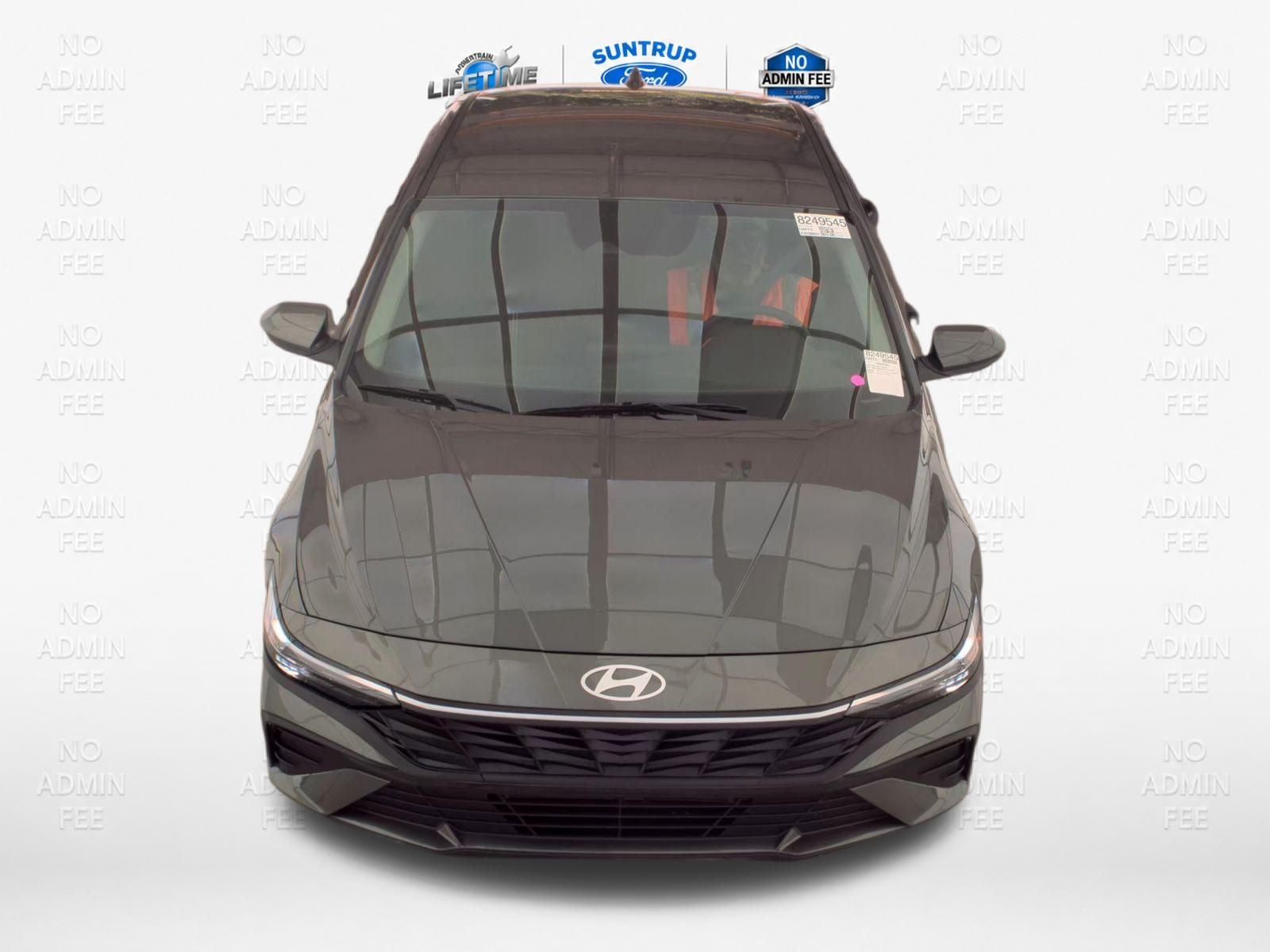 2026 Hyundai Elantra Hybrid Blue