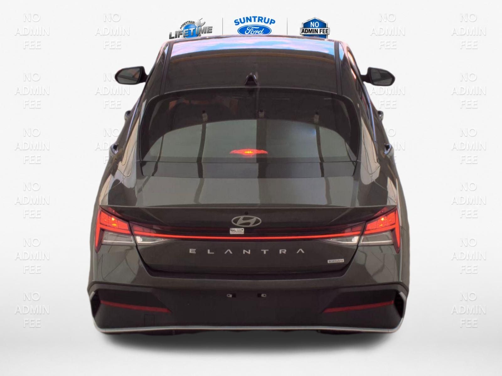 2026 Hyundai Elantra Hybrid Blue