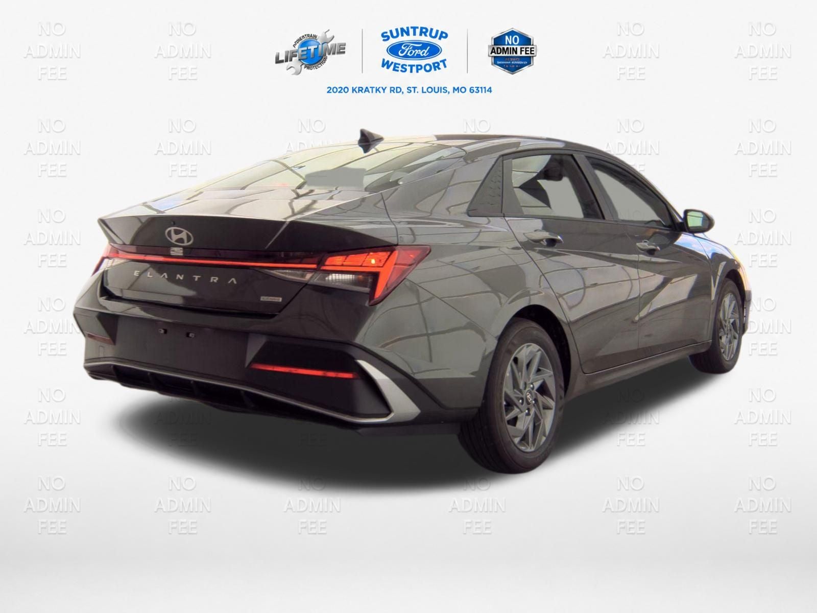 2026 Hyundai Elantra Hybrid Blue