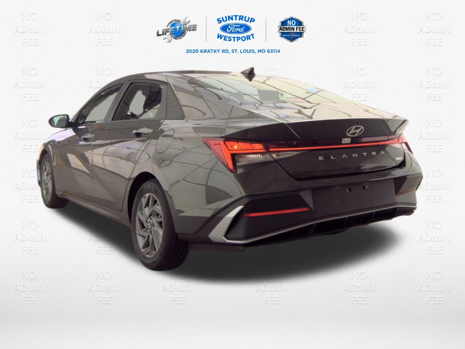 2026 Hyundai Elantra Hybrid Blue