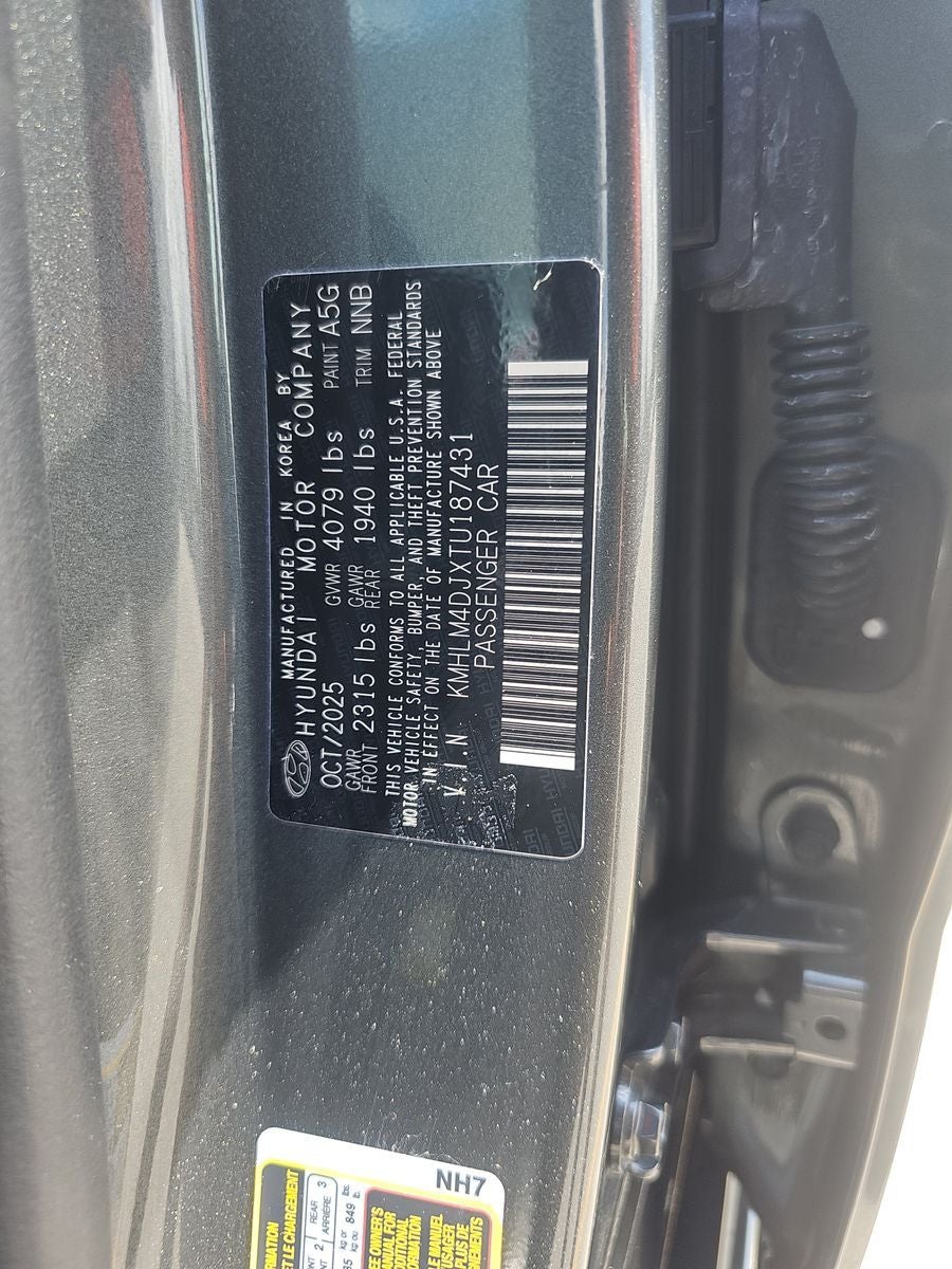 2026 Hyundai Elantra Hybrid Blue
