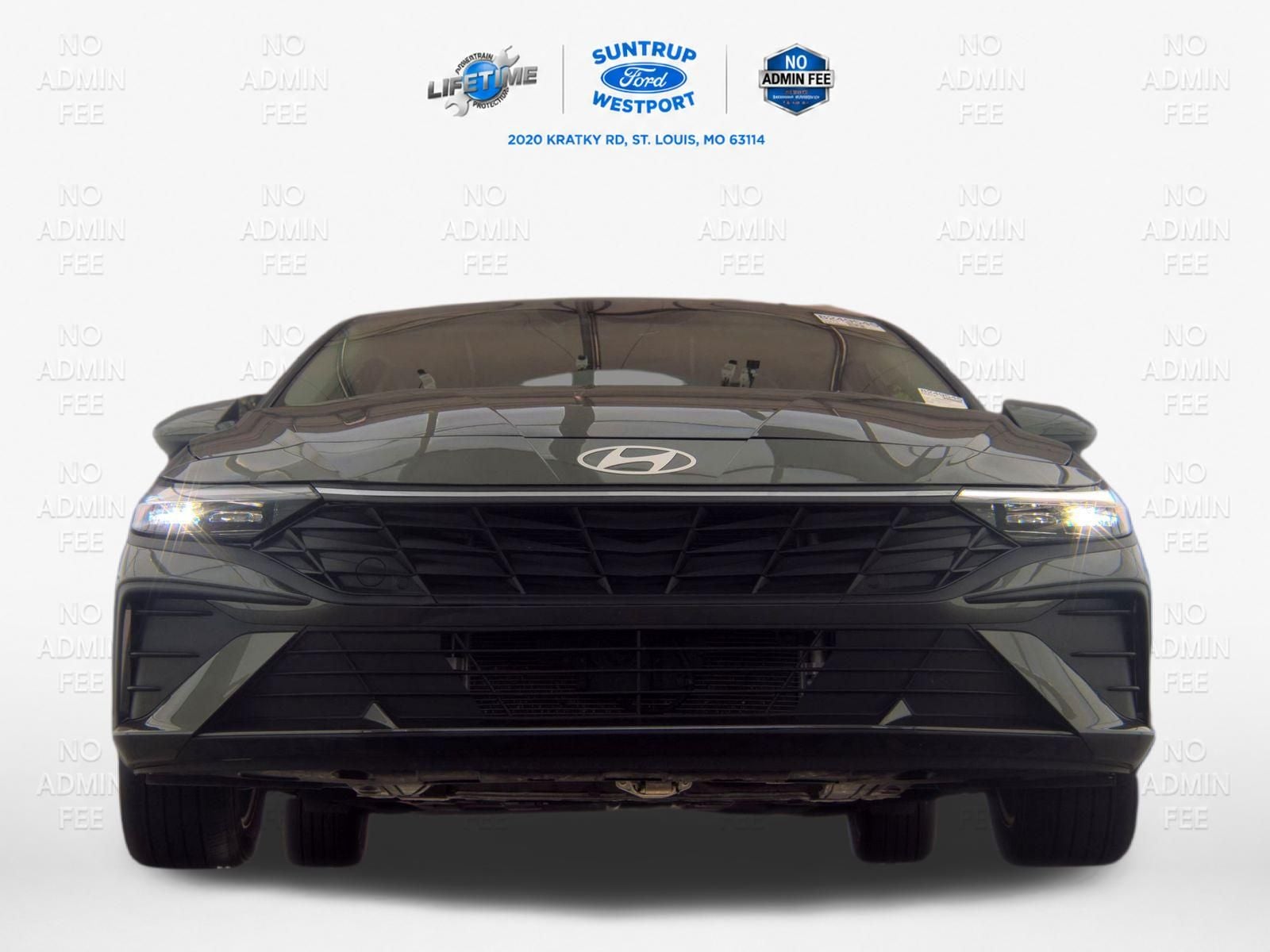 2026 Hyundai Elantra Hybrid Blue