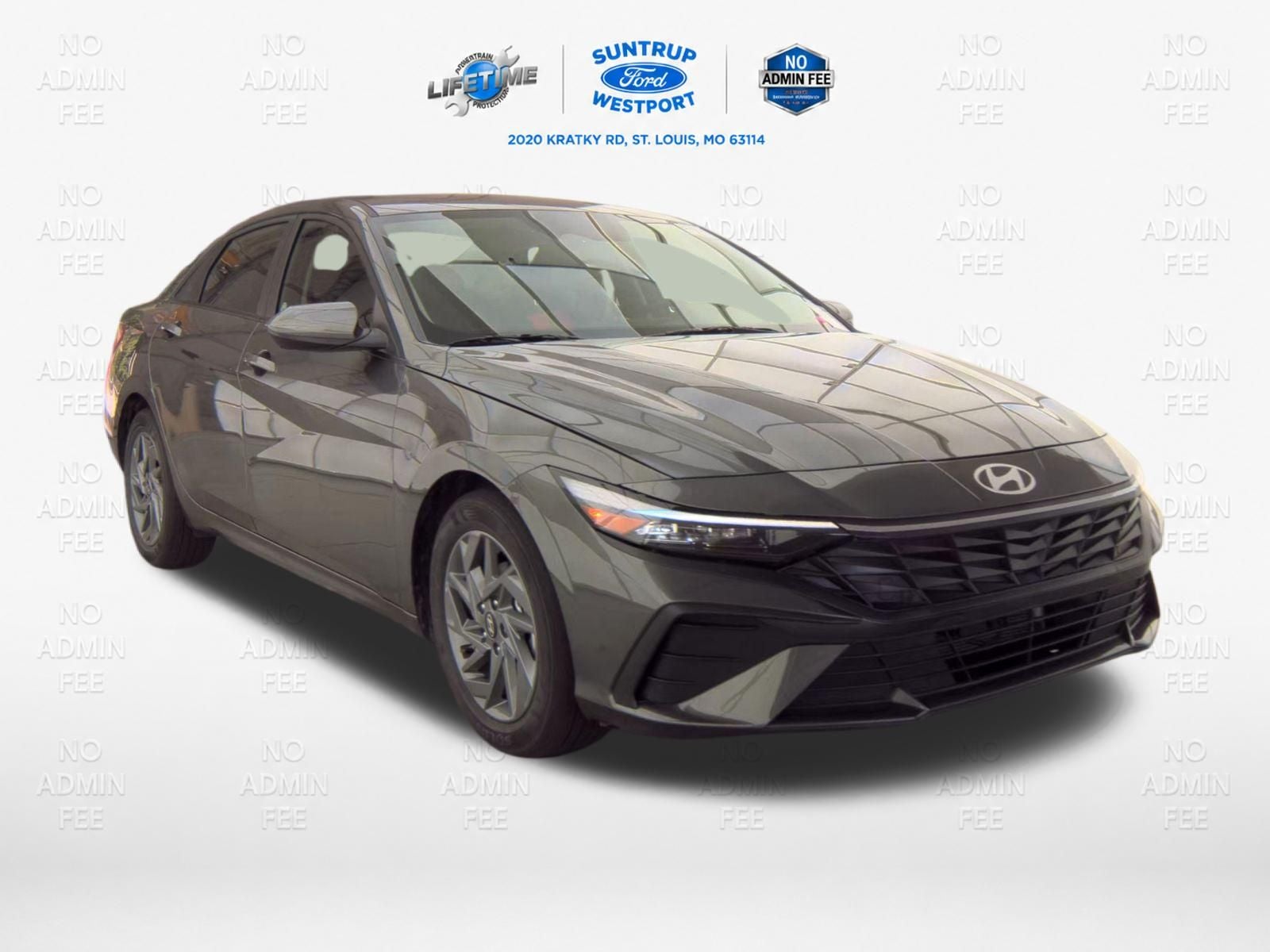2026 Hyundai Elantra Hybrid Blue