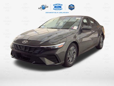 2026 Hyundai Elantra Hybrid Blue