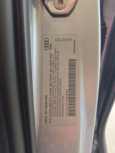 2026 Audi A6 Premium Plus quattro