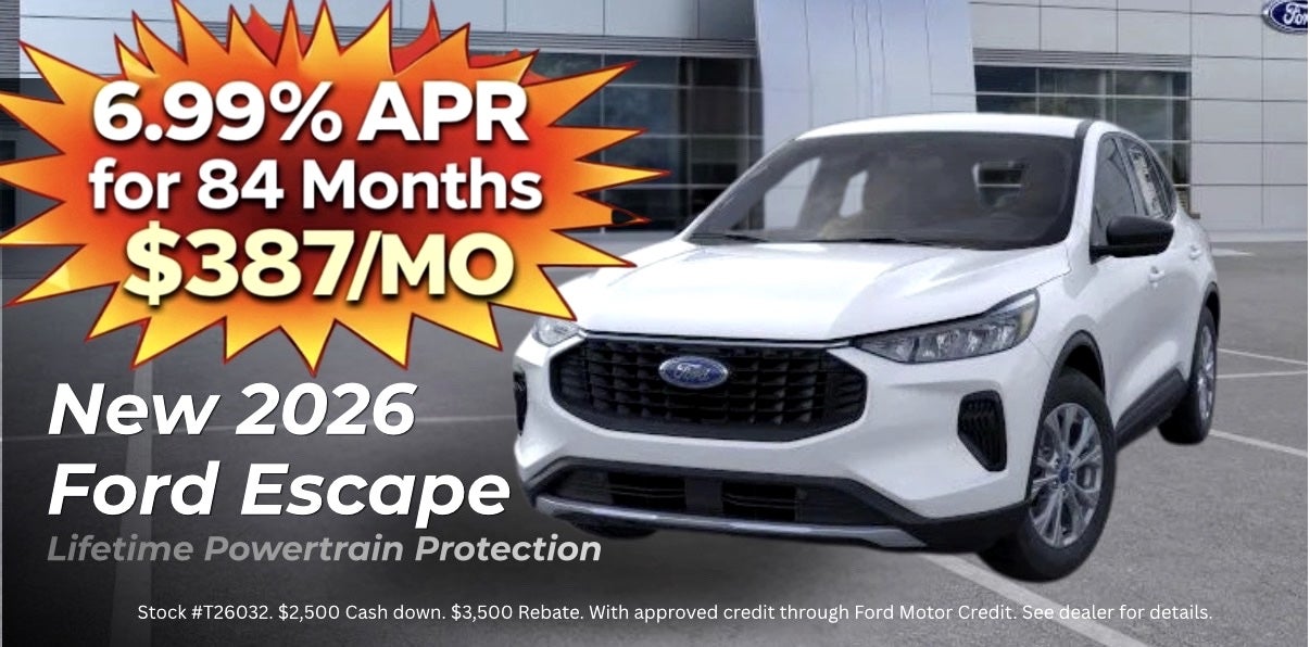 New 2026 Ford Escape