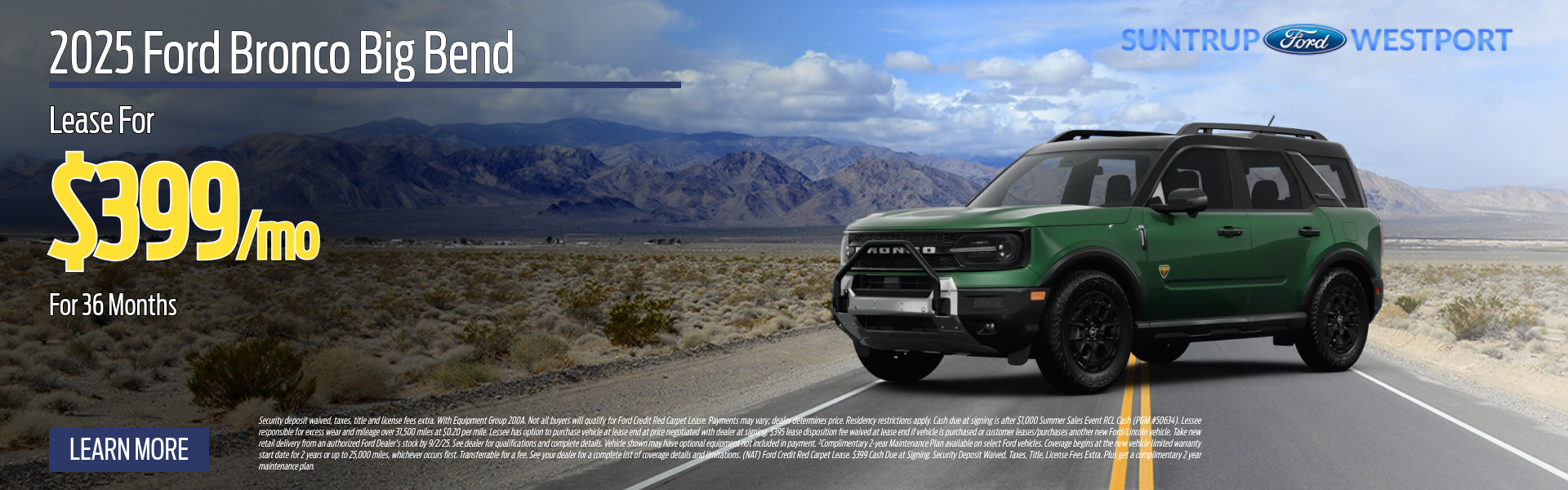 2025 Bronco Big Bend