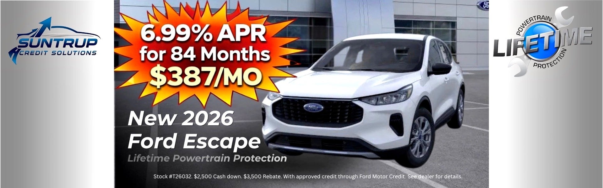 2026 Ford Escape Special