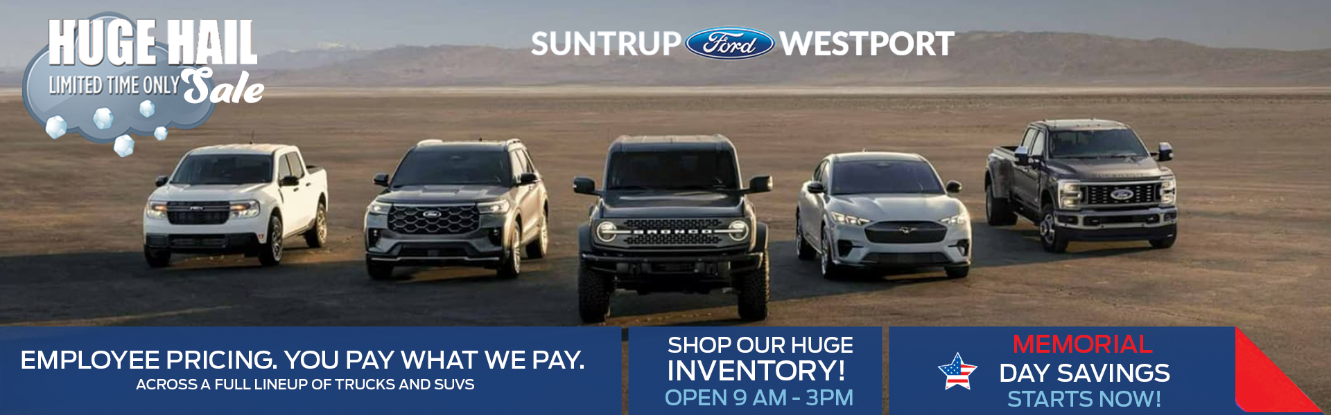 Memorial Day Savings